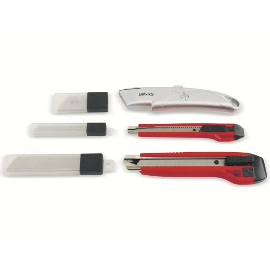 Rabatt ❤️ Brüder Mannesmann Abbrechmesser-Set, 33-tlg. | M60126 😍 4 Rabatt ❤️ Brüder Mannesmann Abbrechmesser-Set, 33-tlg. | M60126 😍 – Bild 2