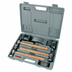 Neu 🧨 Brüder Mannesmann 7-tlg. Karosserie-Ausbeulsatz Metall 20700 🥰