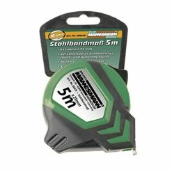 Neu 🤩 Brüder Mannesmann BRÜDER MANNESMANN WERKZEUGE STAHLBANDMAß 5 M, 1 STÜCK, M80515 ⌛