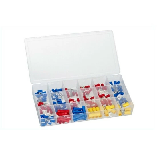 Rabatt 🛒 Brüder Mannesmann Mannesmann | Kabelschuhsortiment (150-tlg.) (2271-6656) ✔️ 3 Rabatt 🛒 Brüder Mannesmann Mannesmann | Kabelschuhsortiment (150-tlg.) (2271-6656) ✔️