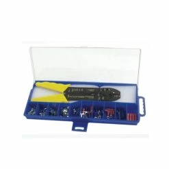 Am billigsten 😉 Brüder Mannesmann MANNESMANN Kabelschuhklemmsatz (11-tlg. Inkl. Zange) (M208-3) 🥰