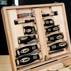 Top 10 ❤️ Brüder Mannesmann 24-teiliger Werkzeugsatz In Bambuskoffer 😍 -Brüder Mannesmann Verkäufe unnamed file 182