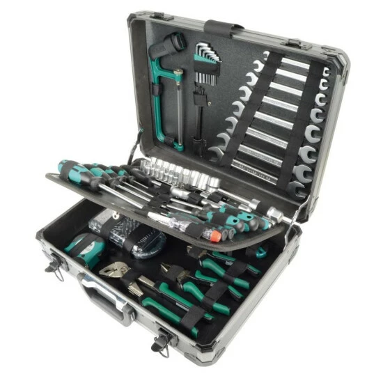 Blitzangebot ✨ Brüder Mannesmann Alu-Werkzeugkoffer 133-tlg. 🔔 6 Blitzangebot ✨ Brüder Mannesmann Alu-Werkzeugkoffer 133-tlg. 🔔 – Bild 4