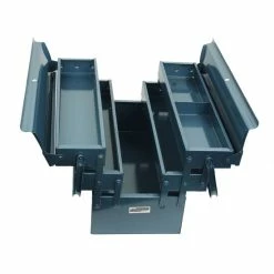 Rabatt 🔔 Brüder Mannesmann BRÜDER MANNESMANN Metall Werkzeugkasten Länge: 530 Mm ❤️