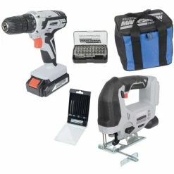 Budget ⭐ Brüder Mannesmann Akku-Werkzeugset In Toolbag, 20 V Li Ion 🛒 -Brüder Mannesmann Verkäufe unnamed file 420