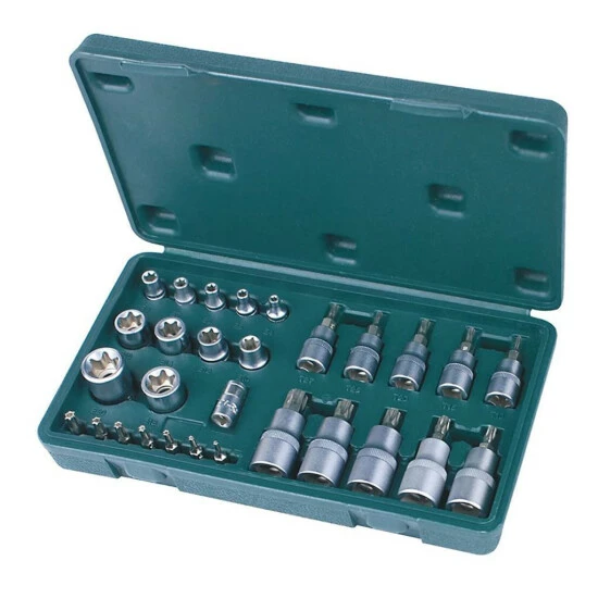 Großhandel ✔️ Brüder Mannesmann 29-tlg. Torx Steckschlüssel- Und Bit-Set 189/29 😉 3 Großhandel ✔️ Brüder Mannesmann 29-tlg. Torx Steckschlüssel- Und Bit-Set 189/29 😉