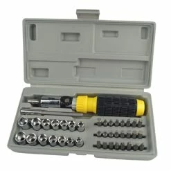 Auslauf 👏 Brüder Mannesmann Bit- Und Steckschlüsselsatz, 41-tlg. 🎉