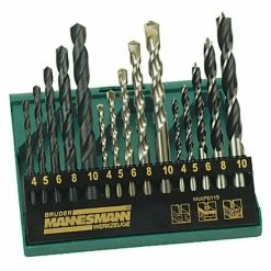 Top 10 ✨ Brüder Mannesmann 15-teiliges Bohrer-Set 54315 👍