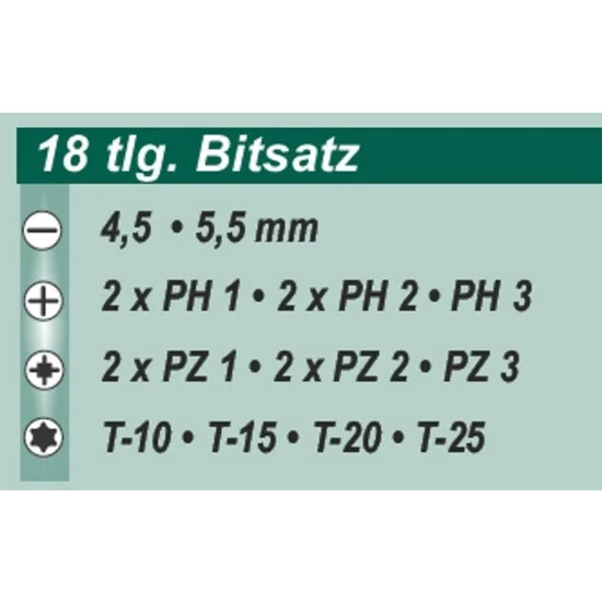 Schlussverkauf 💯 Brüder Mannesmann BRÜDER MANNESMANN Bit-Satz-Box 18-teilig In Einer Box 🌟 4 Schlussverkauf 💯 Brüder Mannesmann BRÜDER MANNESMANN Bit-Satz-Box 18-teilig In Einer Box 🌟 – Bild 2