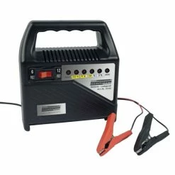 Top 10 😀 Brüder Mannesmann BRÜDER MANNESMANN KFZ-Batterieladegerät 6/12 V Ladestromanzeige Schwarz 🔥