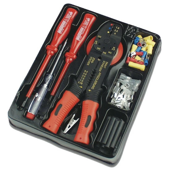 Brandneu ⭐ Brüder Mannesmann Auto-Elektrik-Satz 82tlg. 🎉 3 Brandneu ⭐ Brüder Mannesmann Auto-Elektrik-Satz 82tlg. 🎉