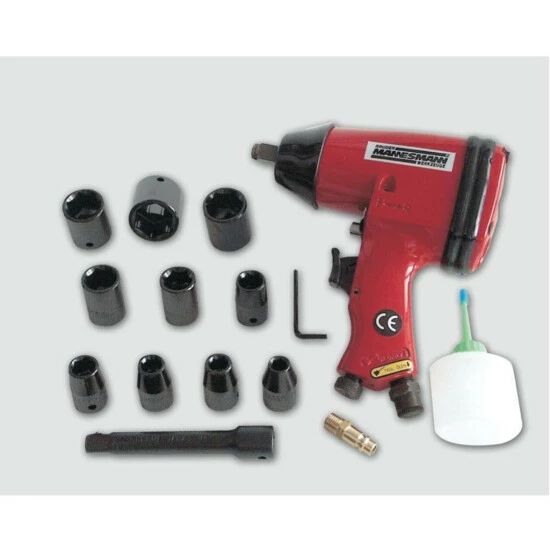 Budget 👍 Brüder Mannesmann BRÜDER MANNESMANN Druckluft-Schlagschraubendreher-Set ❤️ 5 Budget 👍 Brüder Mannesmann BRÜDER MANNESMANN Druckluft-Schlagschraubendreher-Set ❤️ – Bild 3