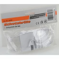 Budget 🎉 Brüder Mannesmann Arbeitsbrille Schutzbrille Sicherheitsbrille Klar 💯