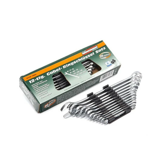 Aktion ⌛ Brüder Mannesmann Mannesmann 12-teiliges Ringmaulschlüsselset 19652 🎉 4 Aktion ⌛ Brüder Mannesmann Mannesmann 12-teiliges Ringmaulschlüsselset 19652 🎉 – Bild 2