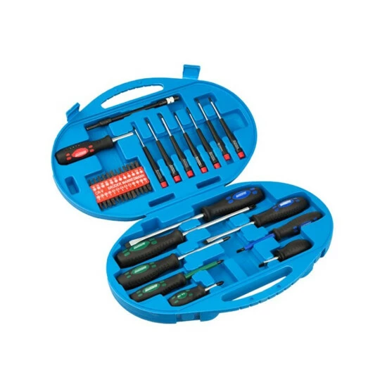 Rabatt 🎁 Brüder Mannesmann MANNESMANN Schraubendrehersatz (42-tlg.) (M11242) 🎉 3 Rabatt 🎁 Brüder Mannesmann MANNESMANN Schraubendrehersatz (42-tlg.) (M11242) 🎉